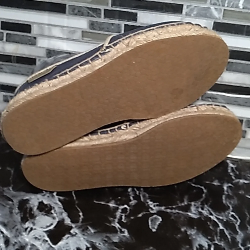 Lilly Pulitzer 6 espadrille canvas beachcomber nautical sea horse SIRENS - Picture 8 of 8